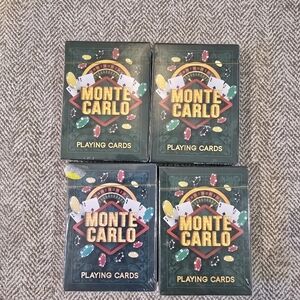 Monte Carlo Playing‎ Cards